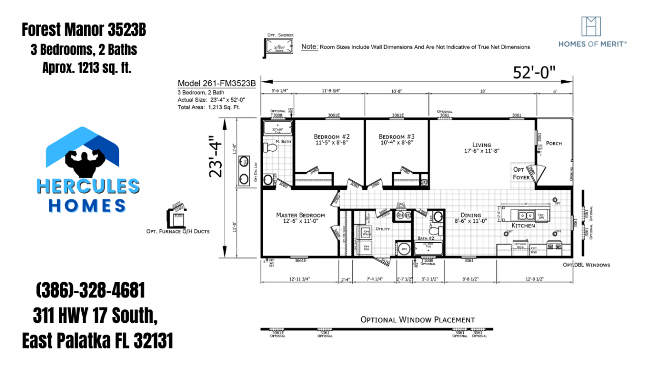 Homes Of Merit HERCULES MOBILE HOMES