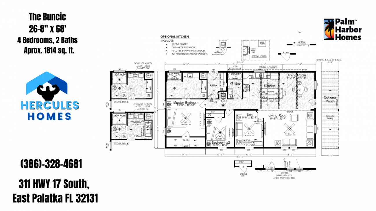Palm Harbor Homes HERCULES MOBILE HOMES